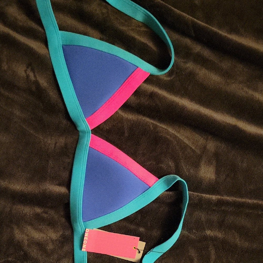 Colorful Bikini Top